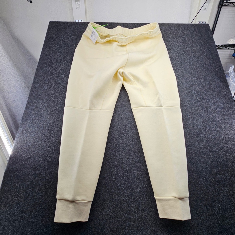Nike Tech Fleece Slim Fit Tapered Joggers Pale Yellow FB8002-113 Mens XXL NWT